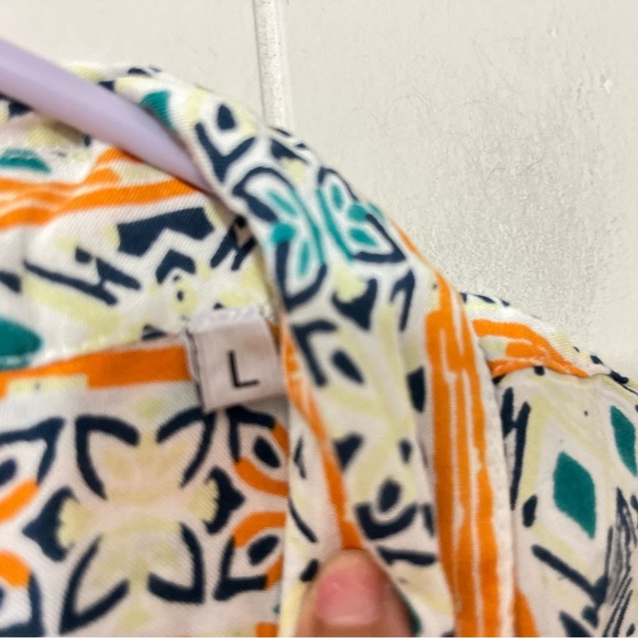 Raga Man Colorful Button-Up Shirt Size L - Picture 6 of 9